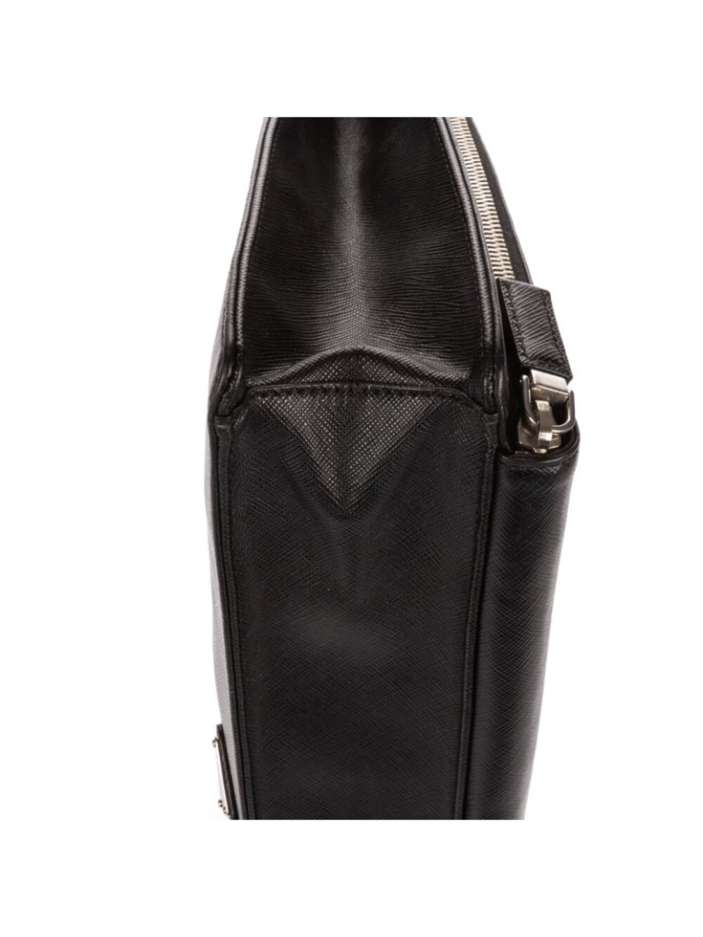 Prada Business Bag Black Saffiano Luxe Leather - Picture 7 of 11